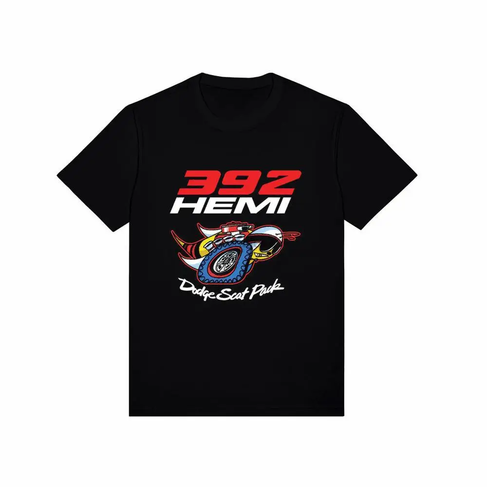 Hot New MOPAR T-Shirt 392 hemi LOGO SCAT PACK T-SHIRT S-3XL