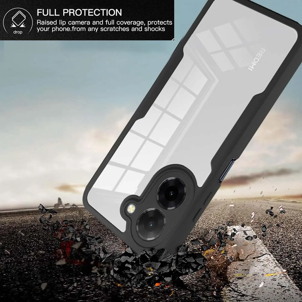 Picture 7: 360 Full Body Screen Protector Transparent Case For Redmi A5 4G Global 171mm size Shockproof Phone Cover