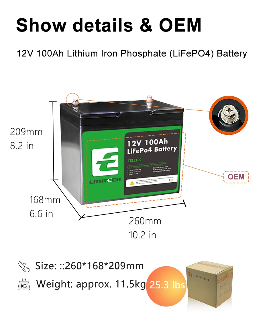 بطارية Lifepo4 لمحرك التصيد البحري ، بطارية ليثيوم لعربات الجولف EV قارب ، المجموعة 31 ، 36 فولت ، 60 أمبير