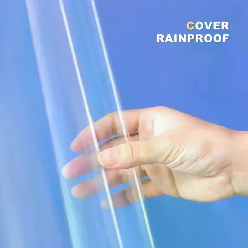 

Чехол для мотоцикла, утолщенный, прозрачный, защитный, всесезонный, для улицы, водонепроницаемый, для велосипеда, скутера, от дождя и пыли