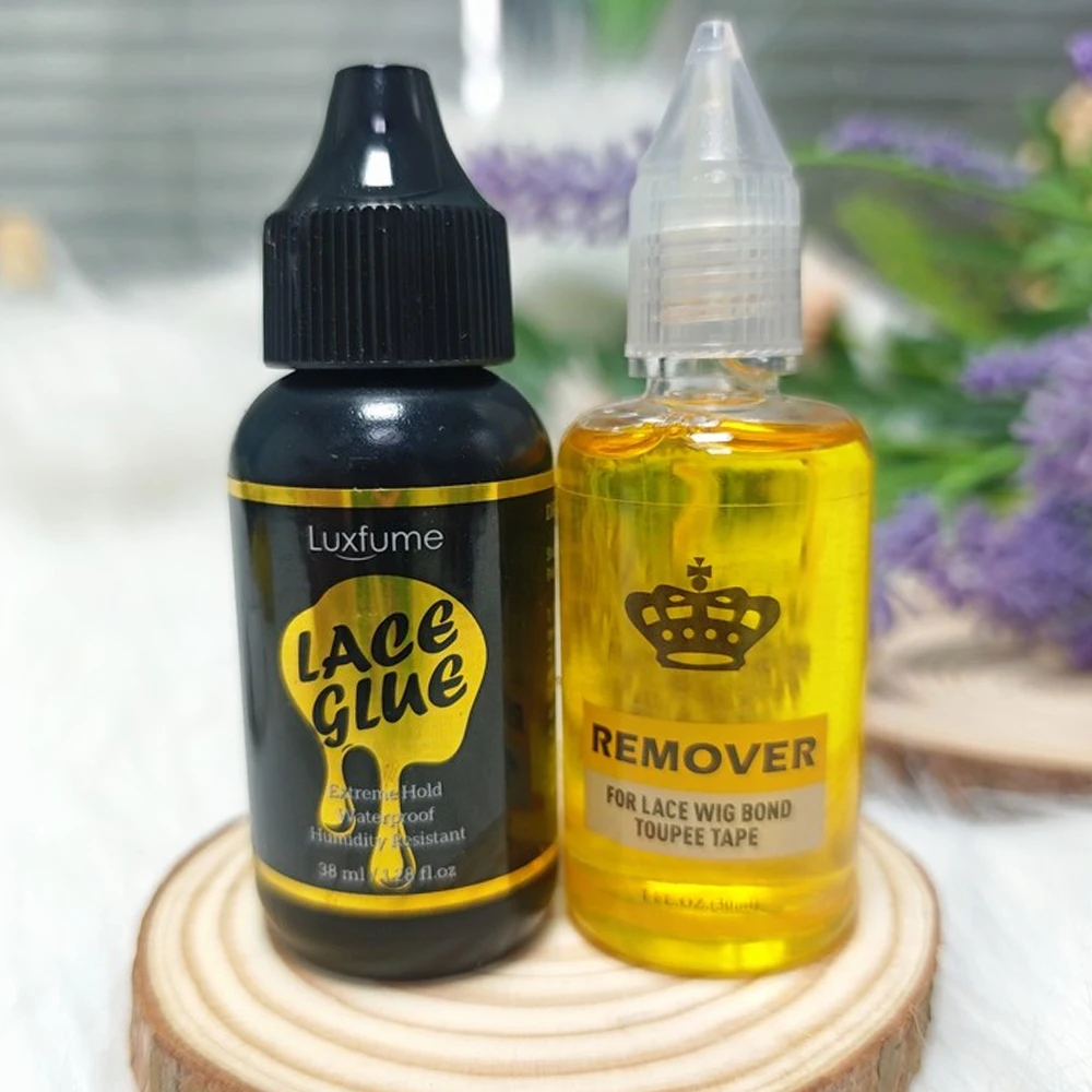 38ml vades Wig installation kit set wig lace glue Super Lace Glue For Lace Wigs/Toupee/Closure Waterproof lace wig glue