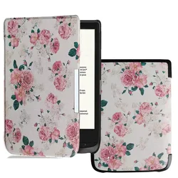 New Sale Case for Pocketbook 616 606 618 617 627 628 632 633 e-Reader, Flip Folio Durable Leather Portable Protective Sleeve