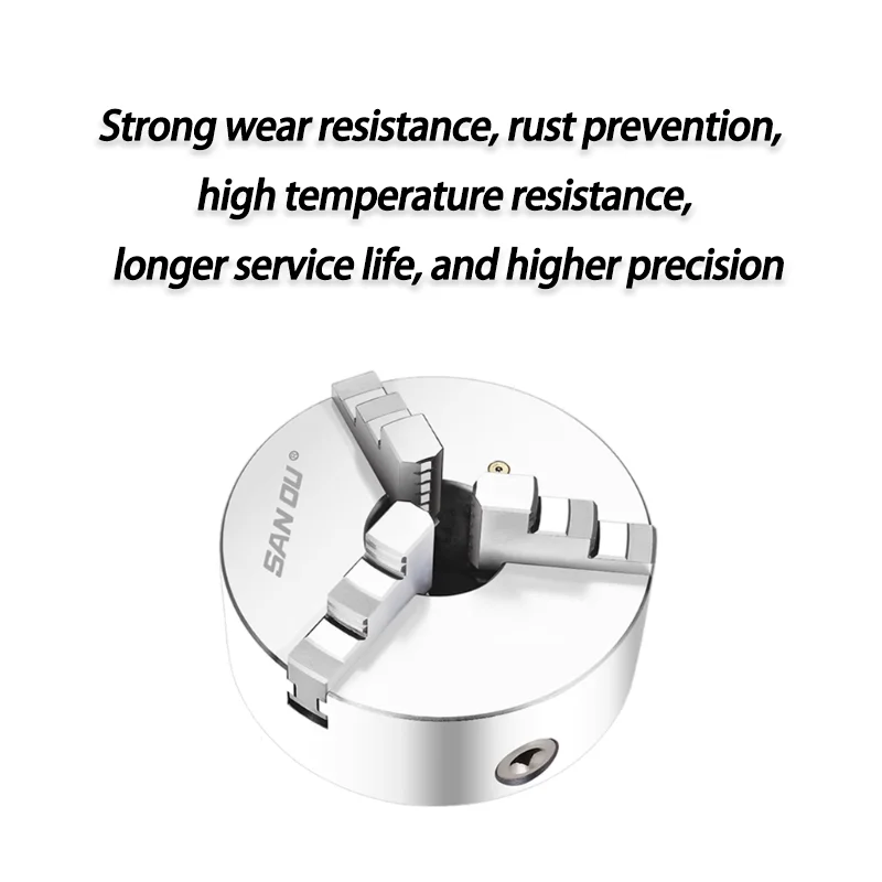 3 Jaw Self-Centering Manual Lathe Scroll Chuck K11 K01 K02 80-250mm Universal for Small Lathe Turning Machine Tool Accessories