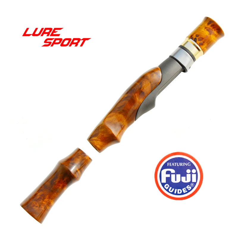プロトン・バールウッドキャップハンドル、fuji-vssリールシート付き、ハンドシェイプグリップ、ロッドビルディングコンポーネント、修理、釣り竿diyアクセサリー