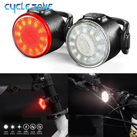 Rechargeable Bike Light Mini Night Safety Warning Taillight Front Rear Bicycle Lamp LED Highlight Riding Taillight Bicycle Light