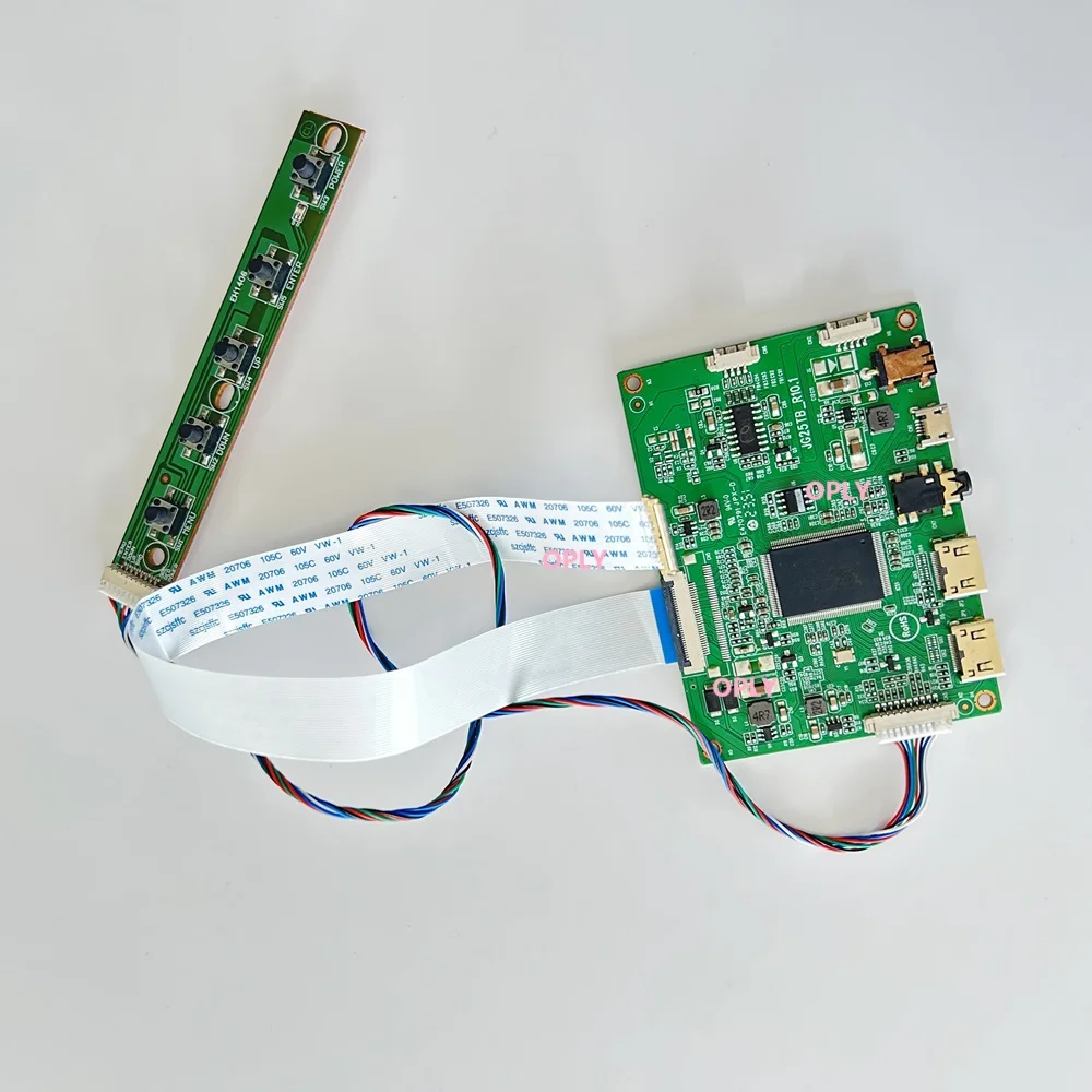 Controller Board kit EDP 2 mini HDMI-compatible micro USB for B140HAK01.1 B140HAK01.0 B140HAK01.3 1920X1080 LED panel screen DIY