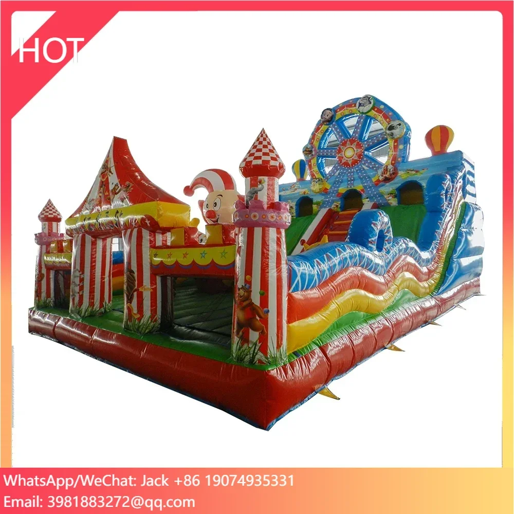 

Bouncy Castle Inflatable Slides for Kids Blow up Bounce Slide Out Door Sport