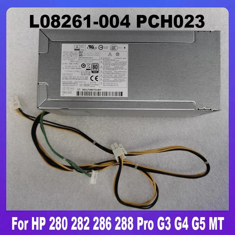 PCH023 L08261-004 Блок питания 180 Вт для HP 280 282 286 288 Pro G3 G4 G5 MT Блок питания Быстрая доставка 901771-002 901771-004 PCH023 L08261-004 Блок питания 180 Вт для HP 280 282 286 288 Pro G3 G4 G5 MT Блок питания Быстрая доставка 901771-002 901771-004