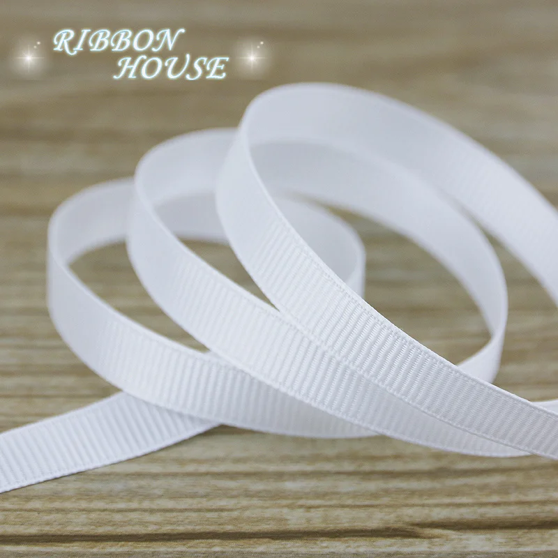 (100 Yards/roll) 1/4 Inch (6mm) Grosgrain Ribbon Wholesale Gift Wrap Decoration Handmade DIY Christmas Ribbons