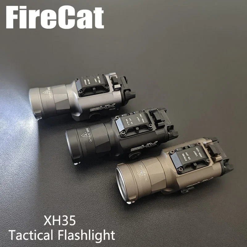 Airsoft XH35 X300 X300U SF Scout Light Tactical Hanging Pistol Flashlight Fit 20mm Picatinny Rail Hunting Weapon Lamp