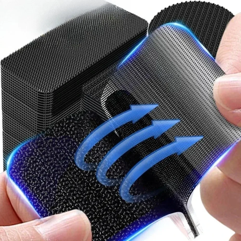 New Self-adhesive Carpet Fixing Stickers Double Faced Car Carpet Fixed Patch Home Floor Foot Mats Anti Skid Grip Tapes Wholesale