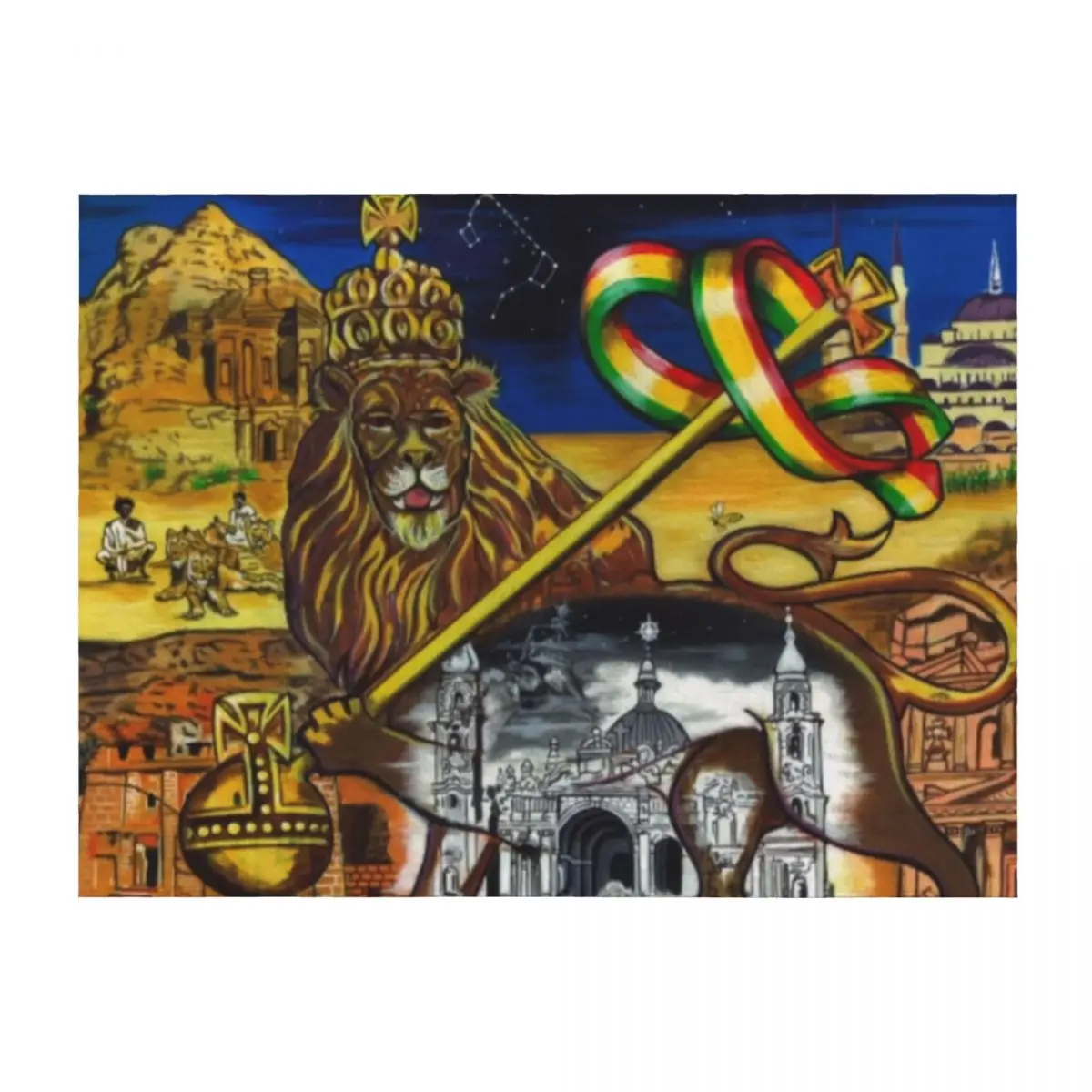 

midnite zion Throw Blanket Quilt cosplay anime Comforter Luxury St Blankets