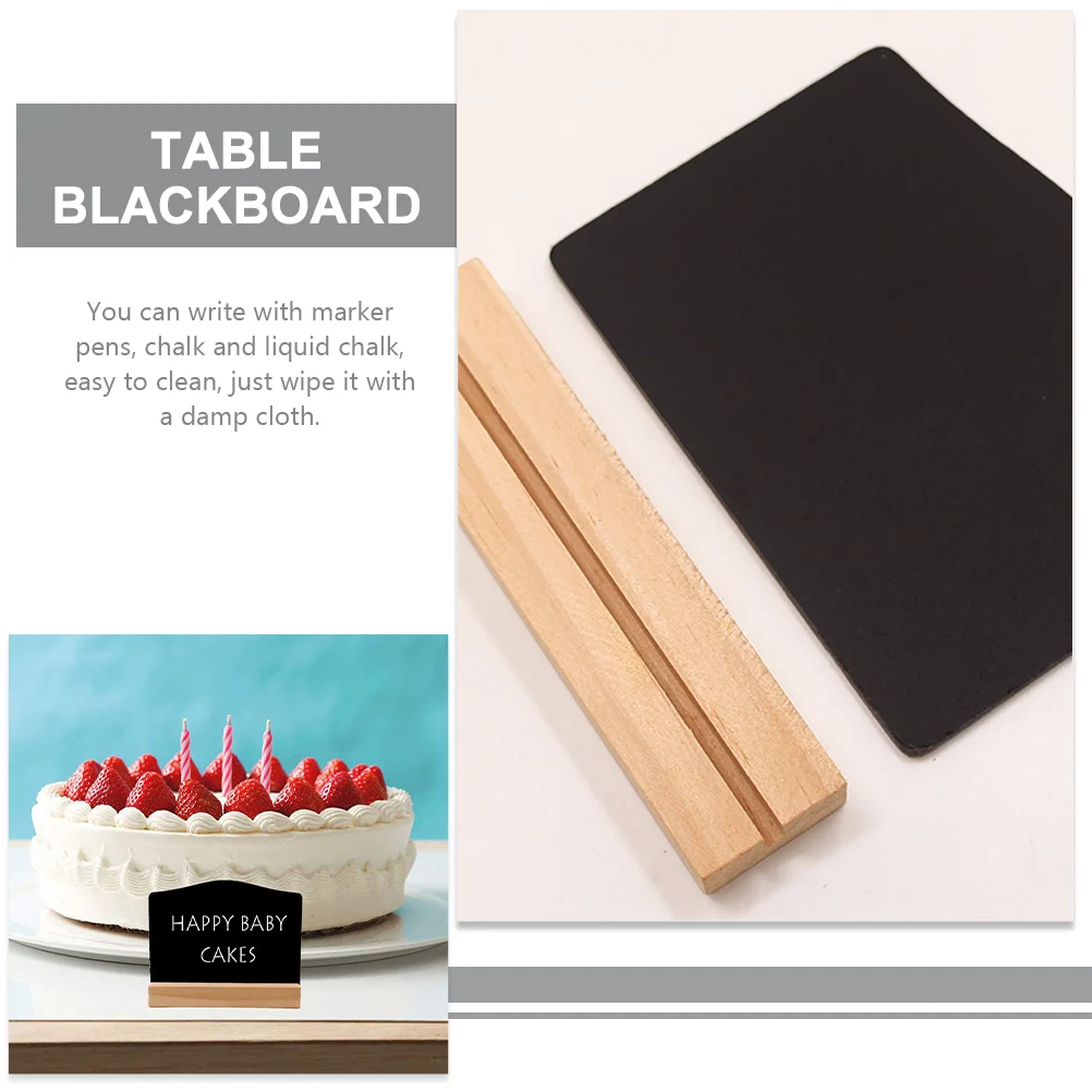 Lösch bare Desktop-Kreide tafel Mini doppelseitige Tafeln Message Board rustikale Kreide Zeichen Message Board Zeichen Tafel