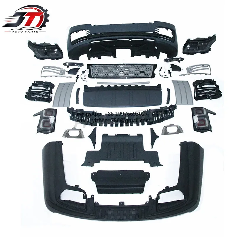 New style for Range Rover Vogue L405 Facelift 13-17 Body Kit Upgrade to 18-20 SVO/OE/SVA Style Modification Parts
