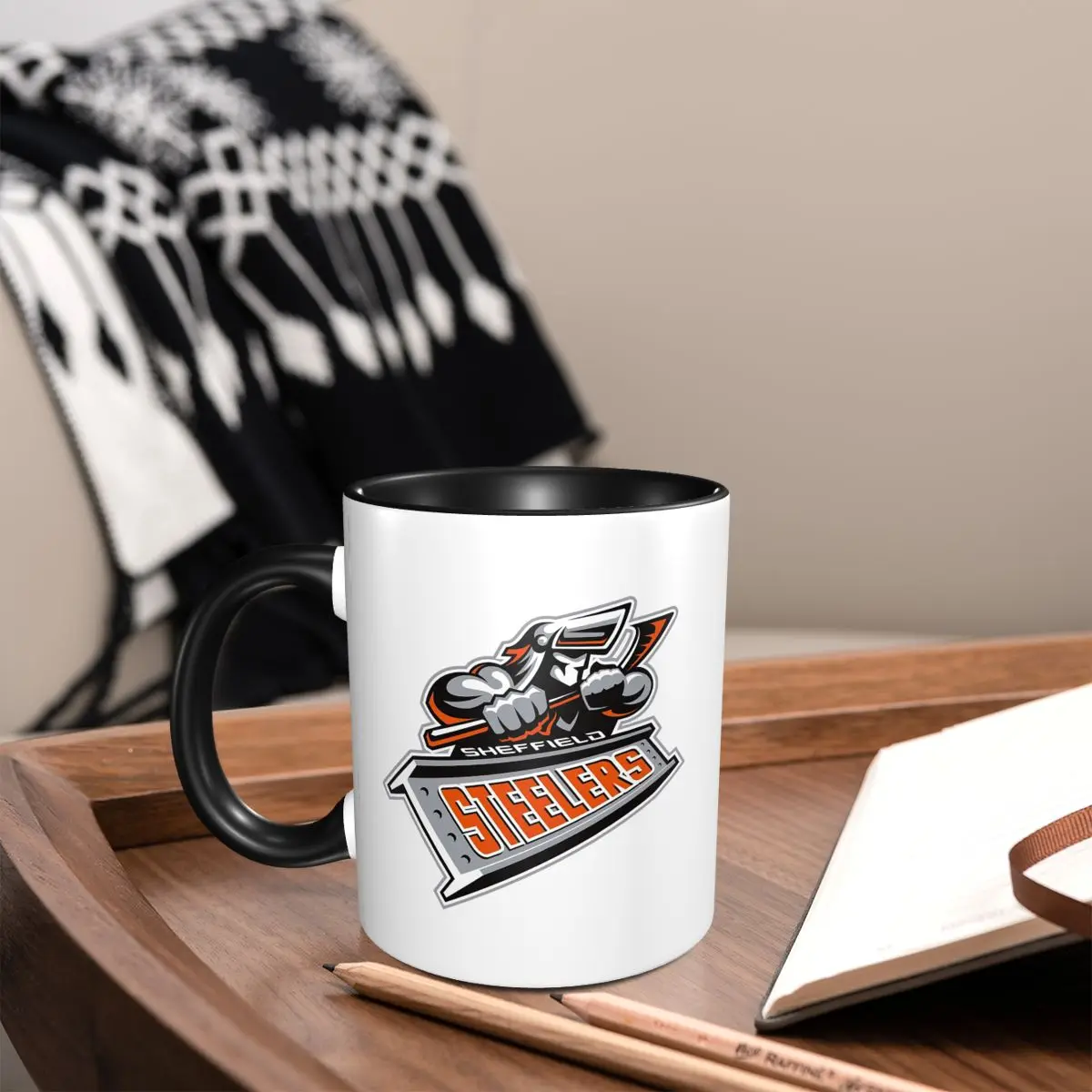 

The Sheffield Steelers Mug Funny Ceramic Coffee Cups Tea Mugs Milk Cup Drinkware Gift for Woman Man