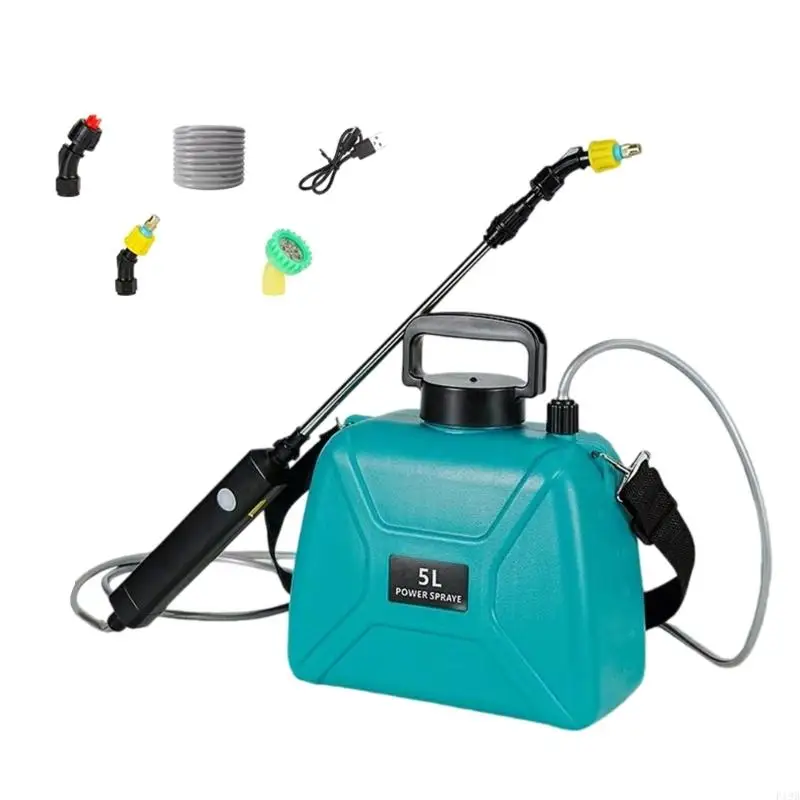 F19B Heavy Duty 5L Electric Sprayed With Extendable Sprayed Rod 60 to 80cm Adjustable 3 Nozzle Option PP for Gardening Tool