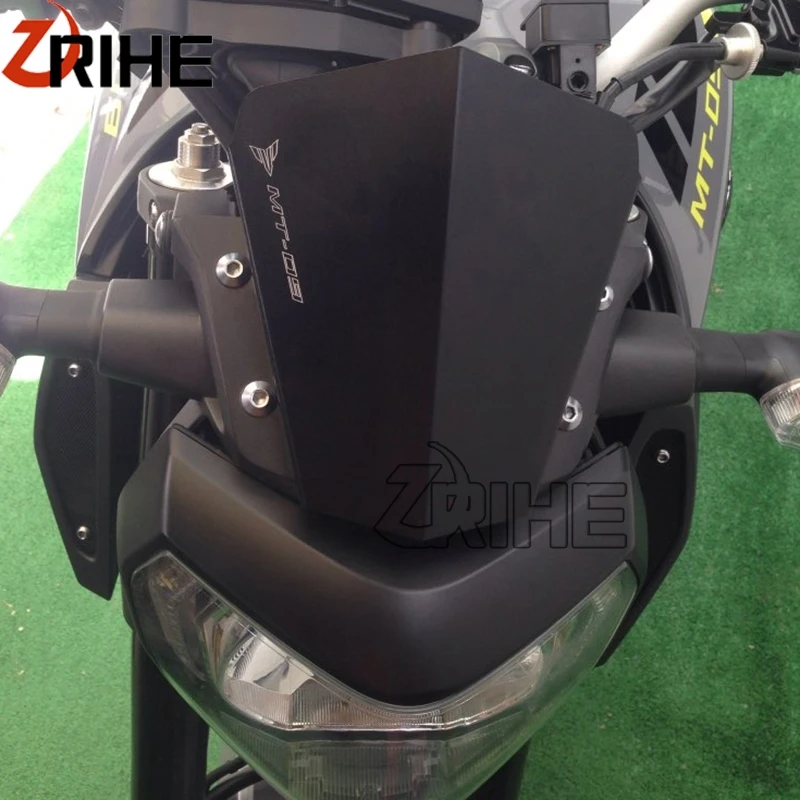 

For YAMAHA Front Windshield Covers Motorcycle MT09 FZ09 2014 2015 2016 MT 09 FZ 09 Accessories Windscreen Adjustable Windscreen