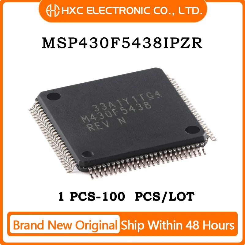 5/10/50PCS/100PCS NEW IC MSP430F5438 MSP430F5438IPZR LQFP100