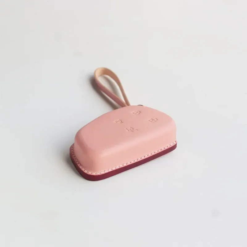 for Buick Century Envision PLUS Leather Handmade Key Case Bag Simple Exquisite Personalized Texture Women Key Cover Set