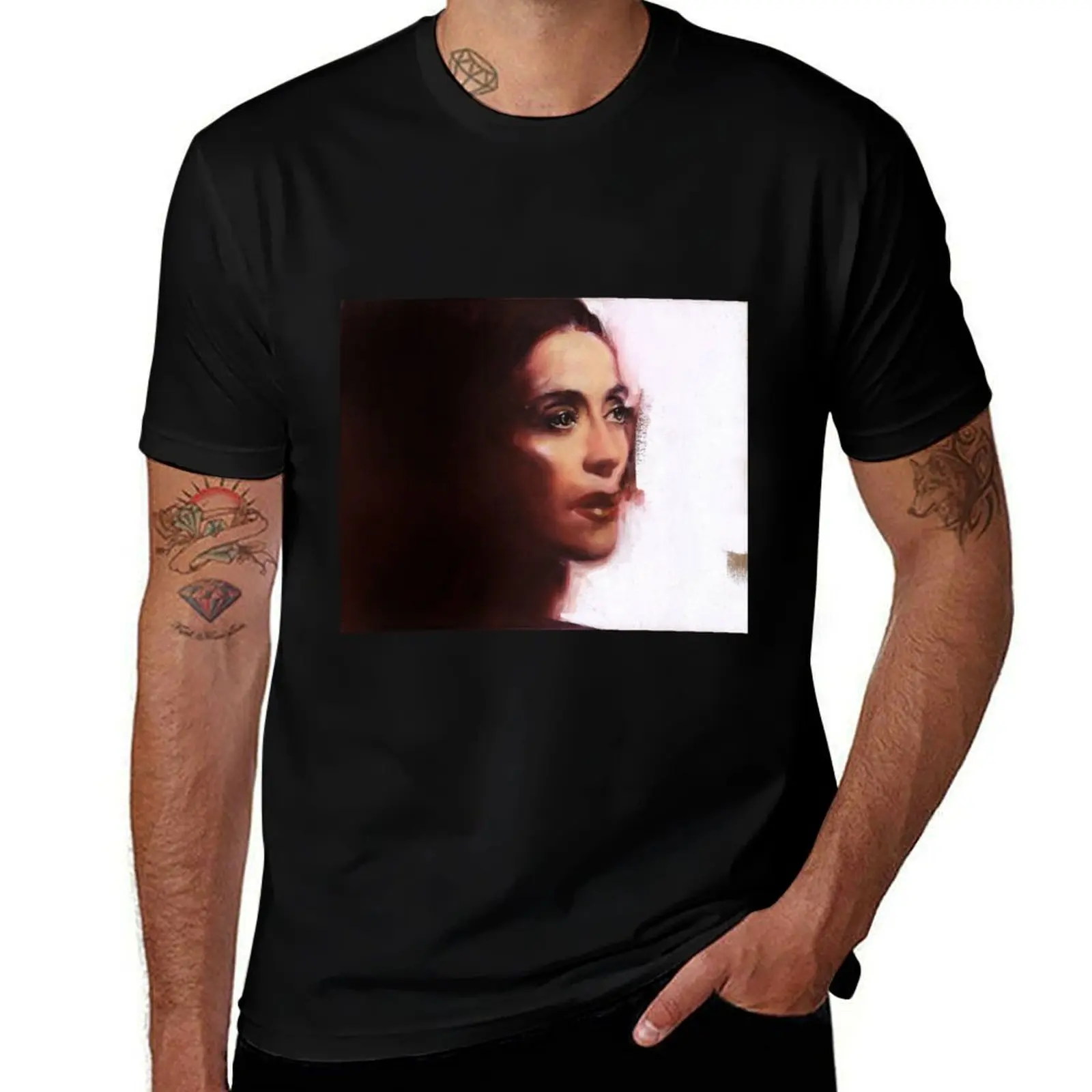 

Portrait of Martha Graham T-Shirt man t shirt summer t shirts for man cotton T-Shirt