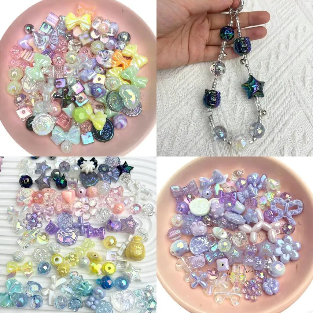 

Creative Colorful Beads for Bracelet and Necklace Creations Jewelry Accessories