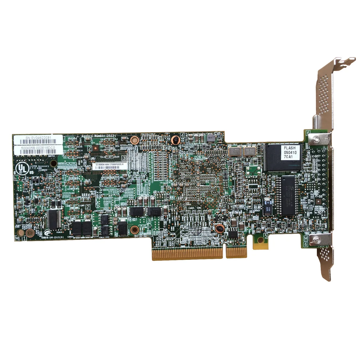 Baru LSI 9260-8i 512MB SAS SATA 8-port PCI-E 6Gb RAID Controller Card + baterai