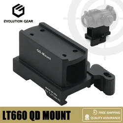 Tactical Optic Mount LT660 QD Red Dot Sight Mount for M5 M5S 12 Red Dot Sight with Full Markings