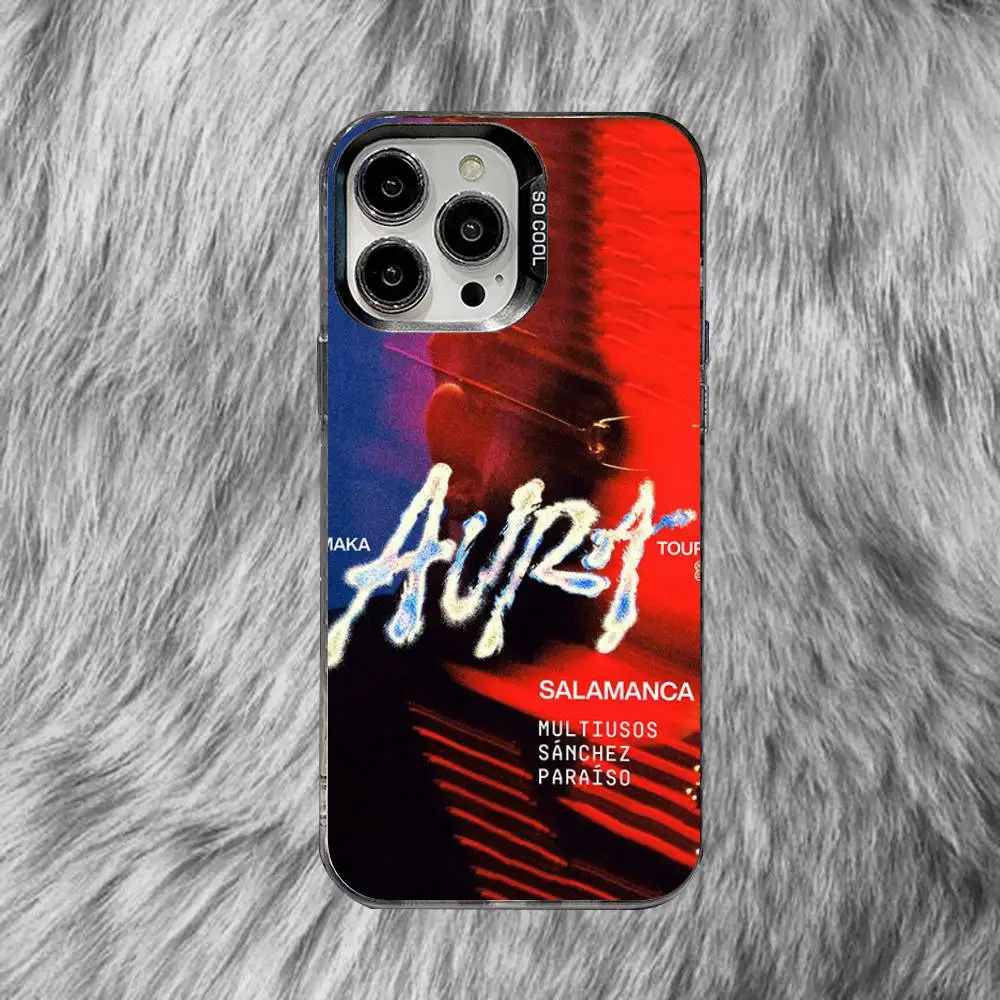 ラッパー マカ・オーラ 2025 ツアー iPhone 16,15,14,13,12,11,8,7,Pro,Max,Plus,Mini,XS,SE対応 耐衝撃 ブラック マット ハードケース