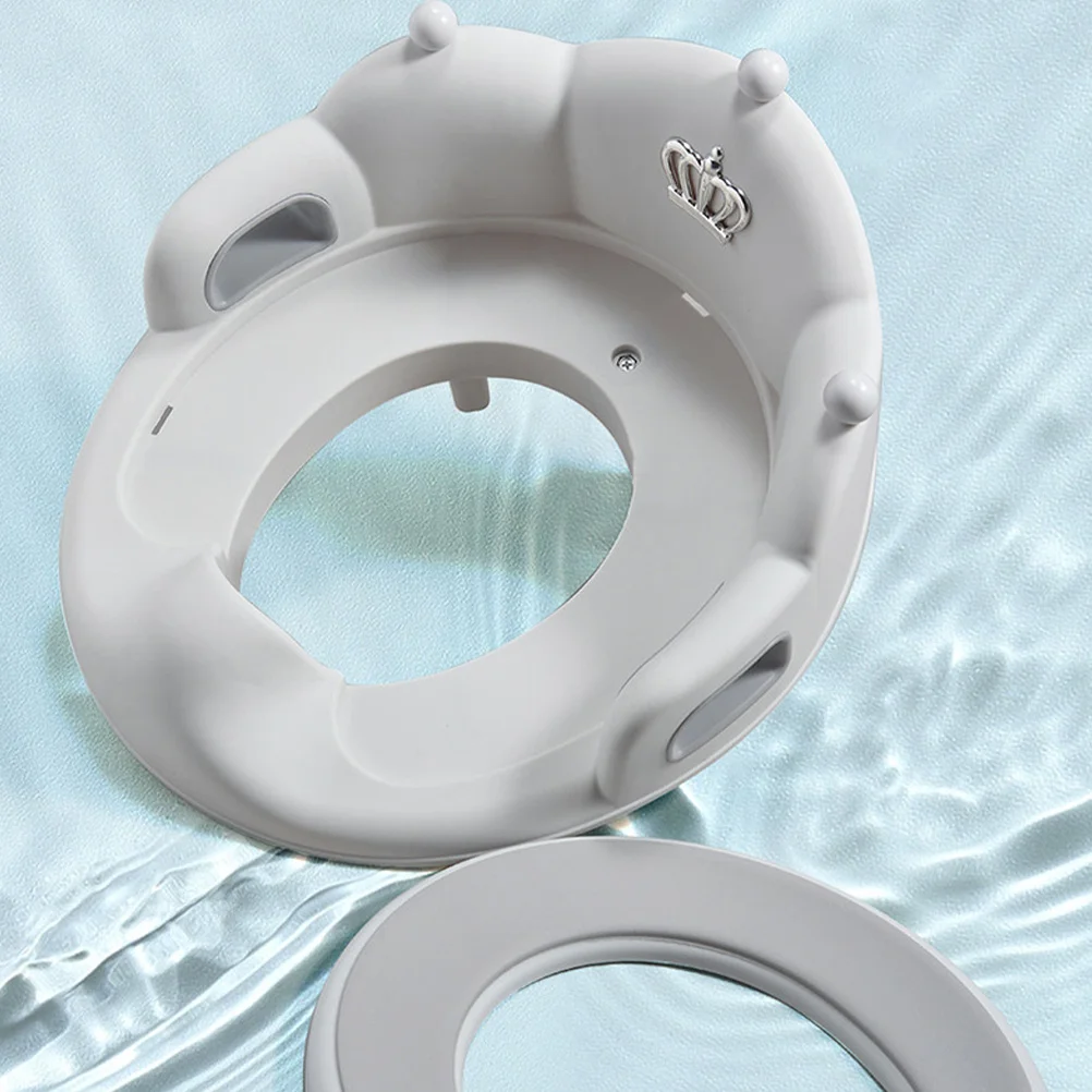 مقعد مرحاض للأطفال الصغار، مقعد تدريب ناعم على المرحاض، تصميم مضاد للانزلاق، سلم مرحاض للأطفال قابل للفصل للأولاد والبنات للاستخدام المنزلي #3