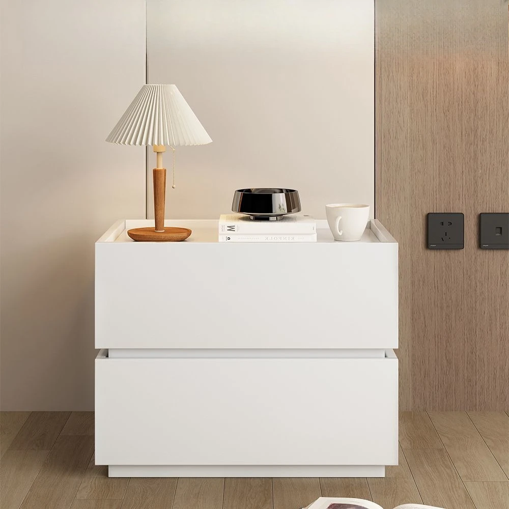 Building block bedside table with drawers light luxury premium bedside table household environmental protection grade bedroom