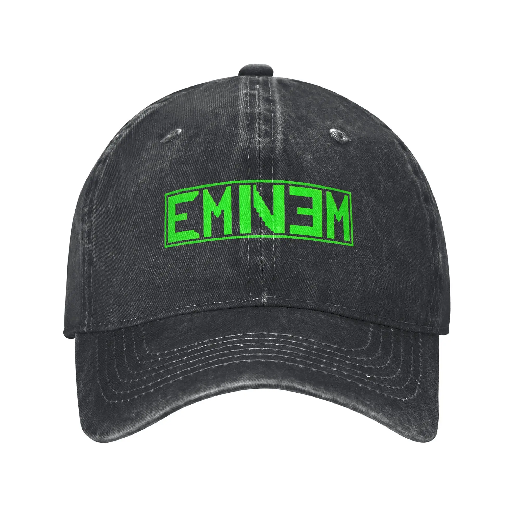 Vintage EMINEM Baseball Cap Unisex Style Distressed Washed Headwear Hip Hop Outdoor Activities Gift Caps Hat