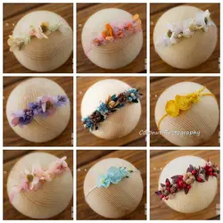 Newborn flower headband headdress baby child photo ornament immortal flower simulation flower newborn photography prop