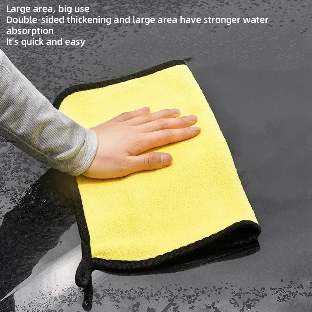 Microfiber Towel Car cleaning towels, car washing and drying cloths Ultra Soft Lint-Free High Absorbency car beauty accessories