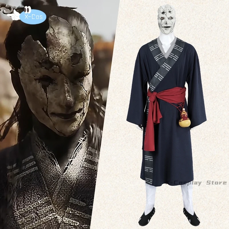 

Черный миф: костюмы для косплея Wukong, мужской костюм на Хэллоуин для взрослых, женские костюмы Daoist Mi, сексуальный халат, маска, мужской босс из аниме