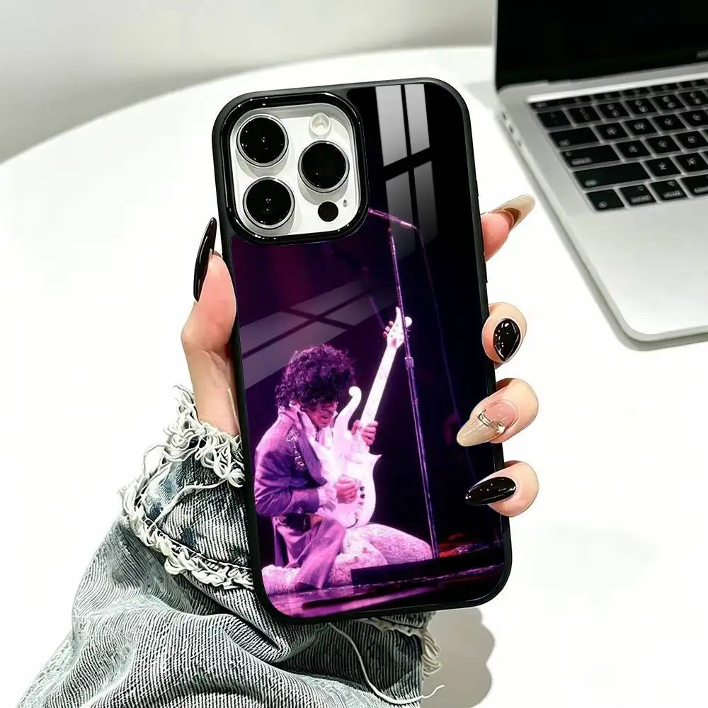 Singer Prince R-Rogers Nelson Wireless Charging Phone Case Compatible With IPhone 17/16/15/14/13/12/11 Pro Max