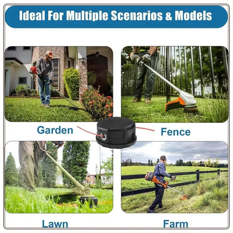 3 حزمة سلسلة الانتهازي رئيس SRM-225 الأسود جزازة العشب الملحقات ل صدى سرعة تغذية 400 SRM-230 SRM225 SRM-210 SRM2100 صدى