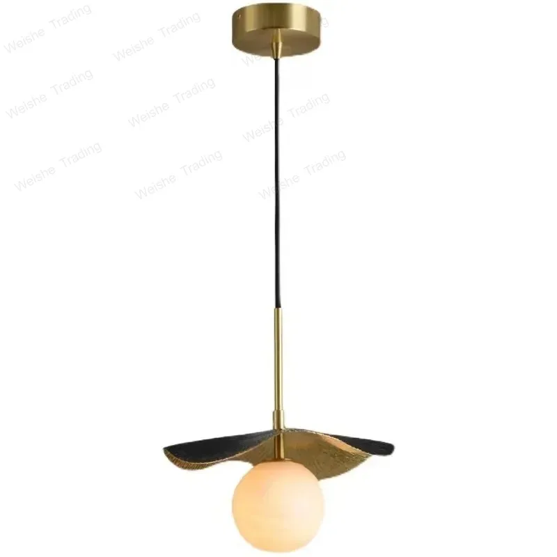 

Marble Pendant Light Ball Suspension Ceiling Hanging Lamp for Bedroom