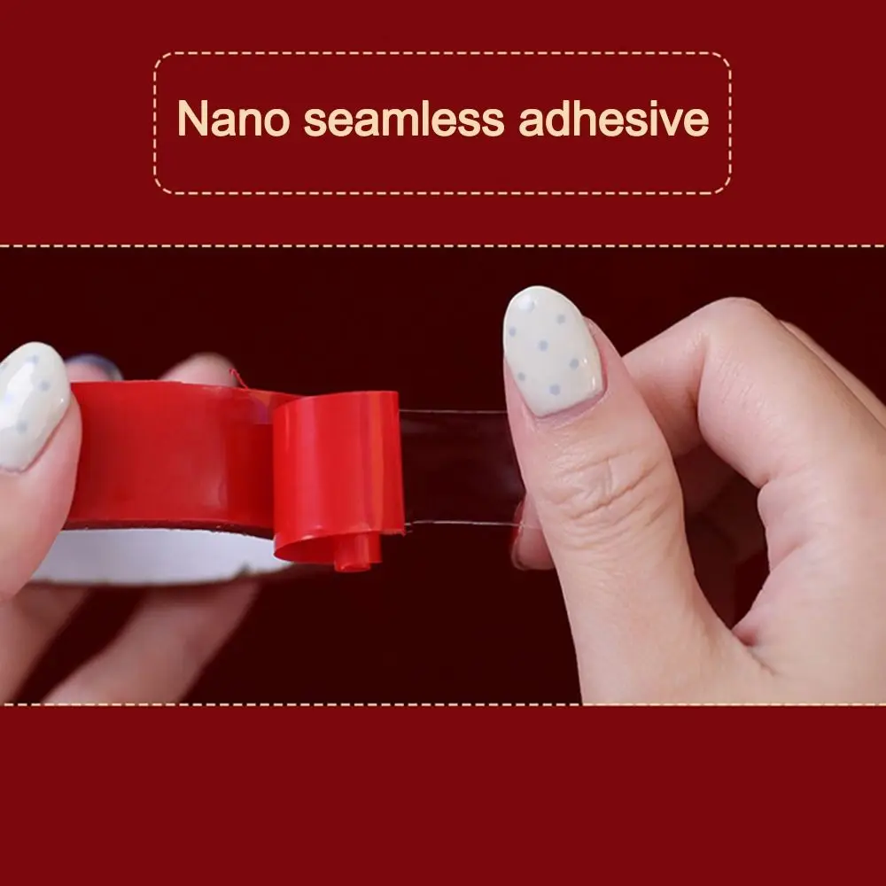 4/5 قطعة لاصق قوي للغاية على الوجهين قابل للإزالة مقاوم للماء أشرطة لاصقة شبكية قابلة لإعادة الاستخدام شرائط شريط لاصقة بدون أثر #1