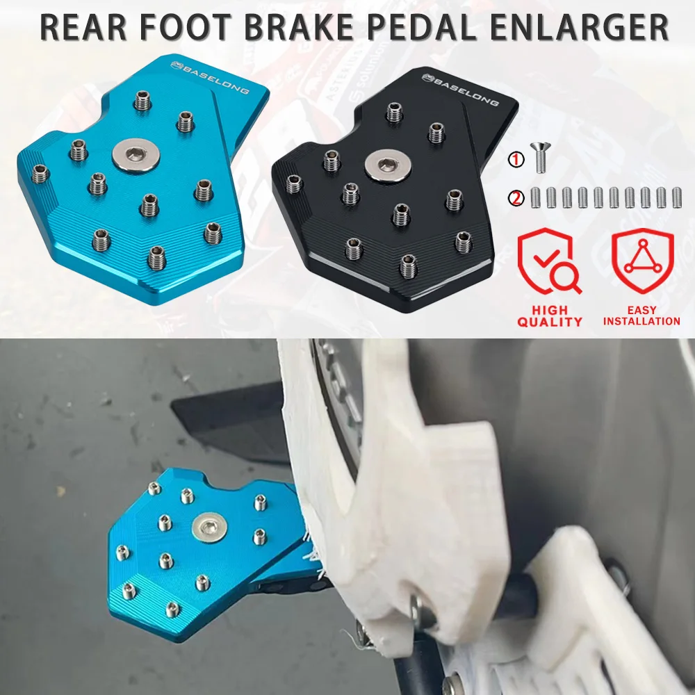 

450MT Motorcycle Accessories Rear Foot Brake Pedal Enlarge Extension Extender FOR CFMOTO CF MOTO 450 MT 450 MT450 2024 2025 2026