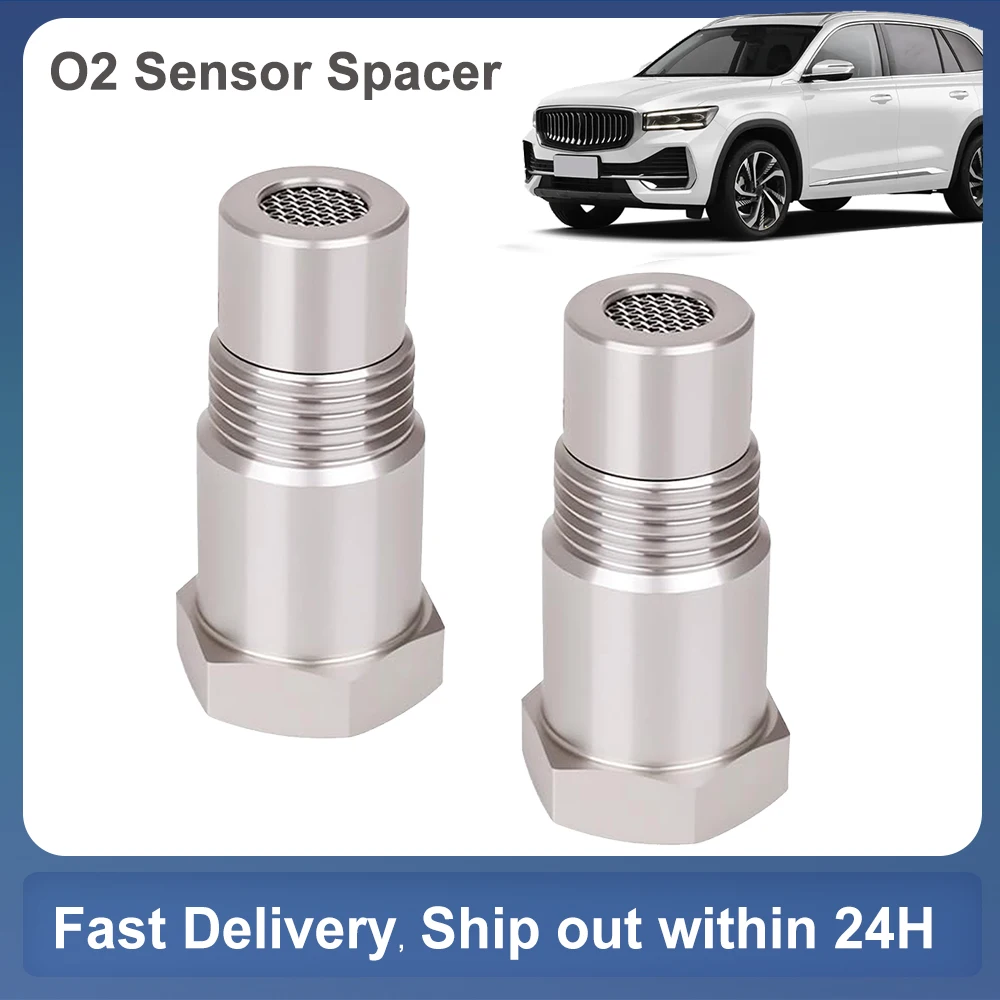 

Spark Plug Non Fouler O2 Sensor Stainless Steel 2 Pieces Oxygen Sensor Adapter Automotive Tools & Equipment For Engine Repair