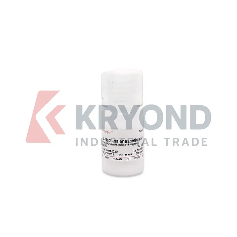 Solarbio Naphthalene Acetic Acid N8010 CAS 86-87-3 97 Percent Biochemical Reagent for Laboratory Research Testing Lab Use 5g Kit