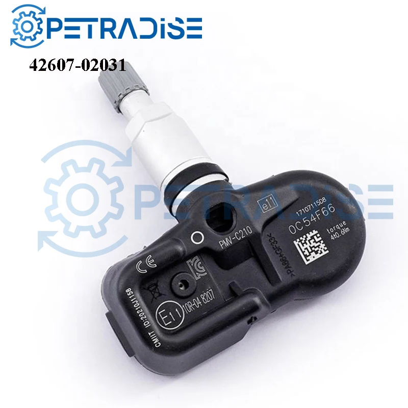 New TPMS Tire Pressure Sensor For Toyota Avensis Auris RAV4 Yaris Lexus GS450h Auto Parts OEM 42607-02031 PMV-C210 4260702031