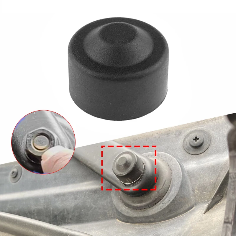 

1/2Pcs Front Rear Windscreen Wiper Arm Nut Cap #52108119867 For BMW X1 X3 X5 F01 E70 E90 2006-2013 Replacement Auto Part