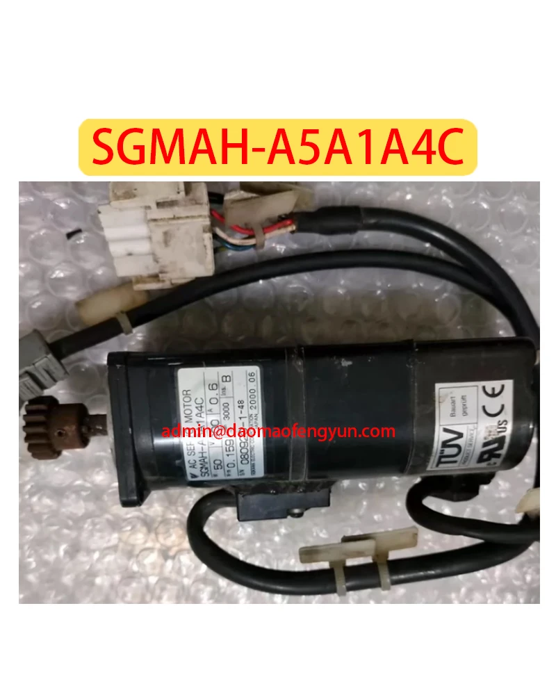 

SGMAH-A5A1A4C Used Servo Motor SGMAH A5A1A4C，Fast shipping