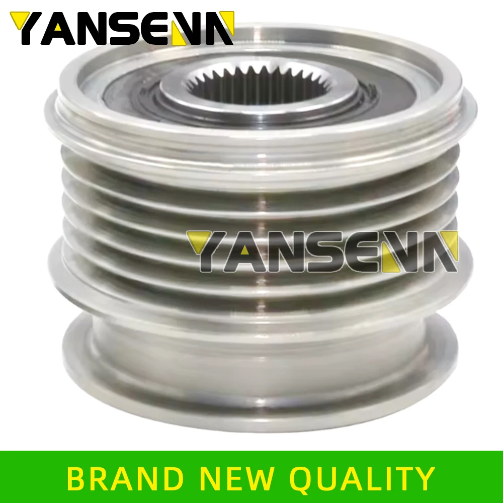 

Шкив муфты свободного хода генератора для VOLVO S80 V70 XC70 XC60 V60 S60 с 5 канавками по часовой стрелке 30667682 F-553392 535012110