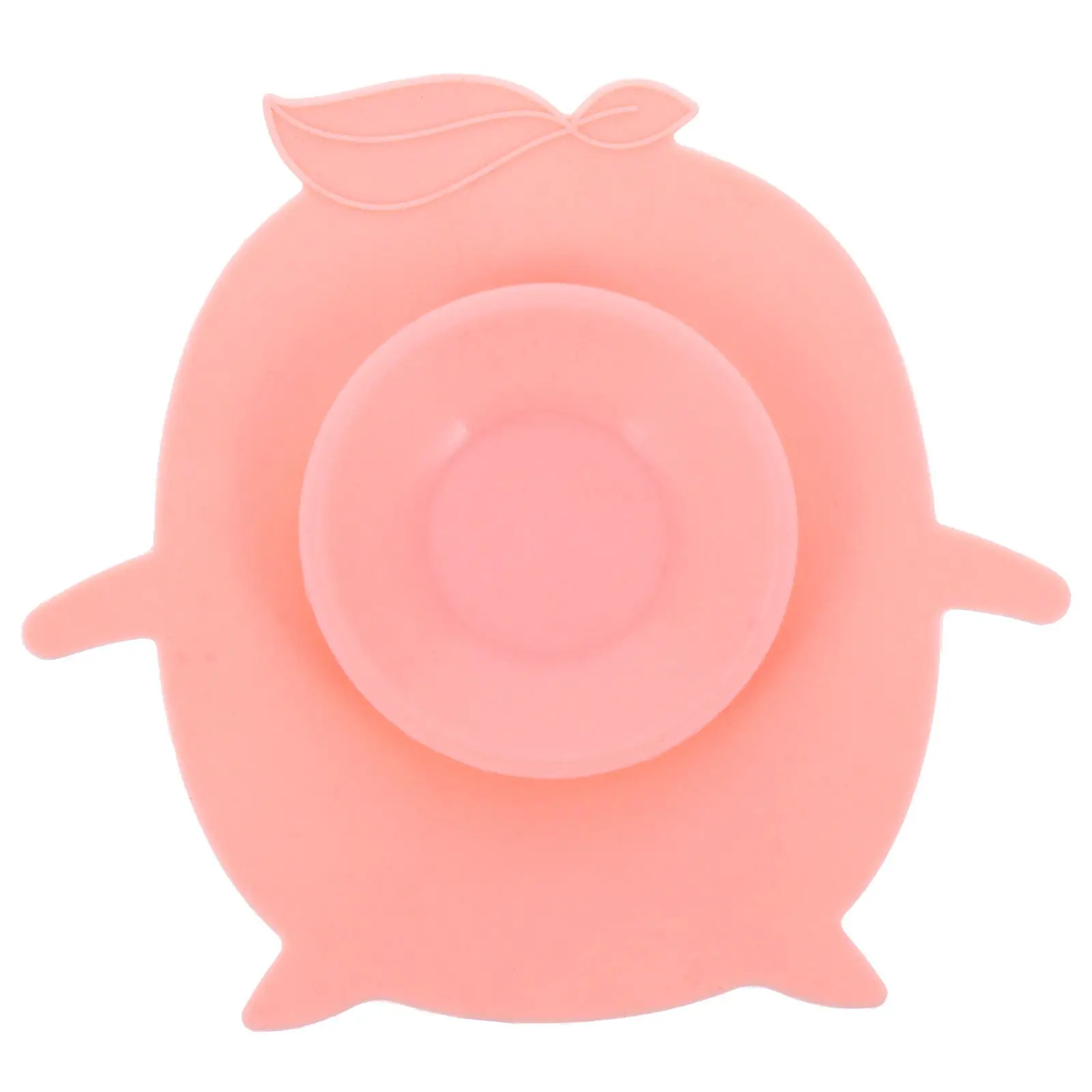 

1Pcs Eco-Friendly High-Temp Resistant Silicone Baby Bowl Sucker Mat Non-Slip Feeding Placemat for Smooth Surfaces Suction Cup