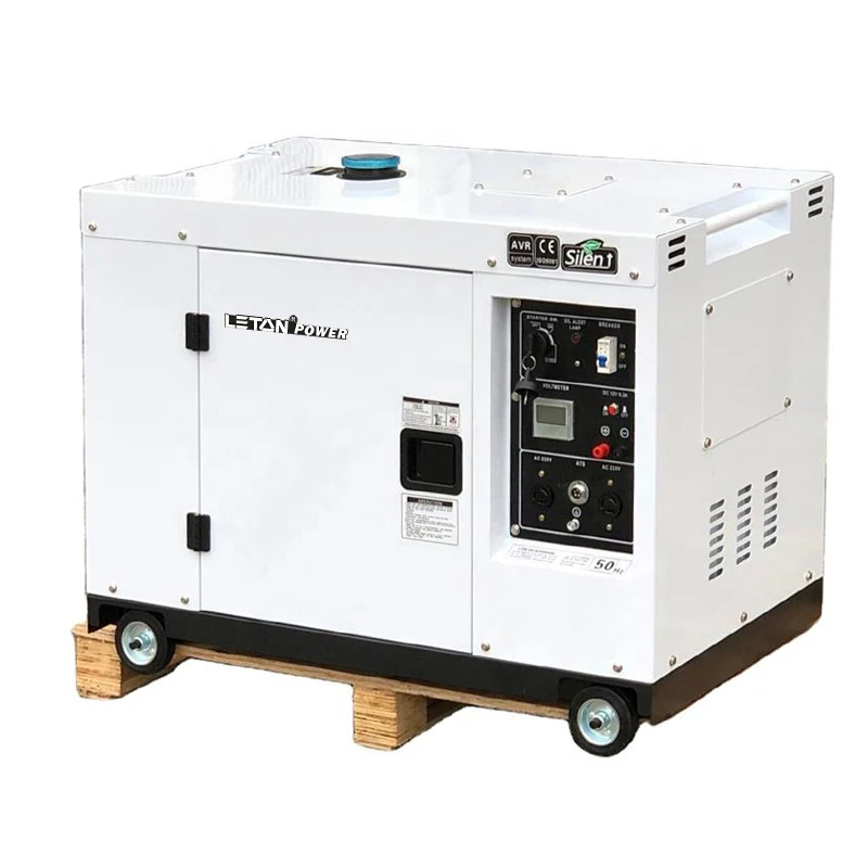 LETON POWER Silent Generator  10kw Generator For Home Use Back Up 10 Kw 12 Kva  Generator