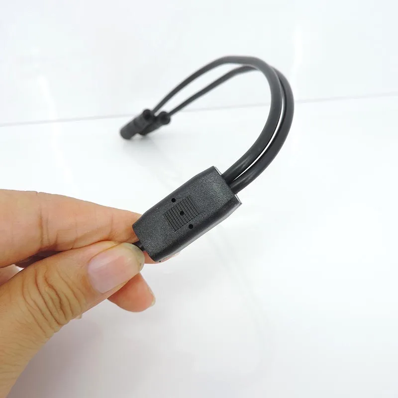 Waterproof Y Splitter 1 Male to 2Female with 2/3/4/5/6 Pin Connector for BAFANG BBS01/BBS02/BBSHD Sensor Brake E-bike Motor A7