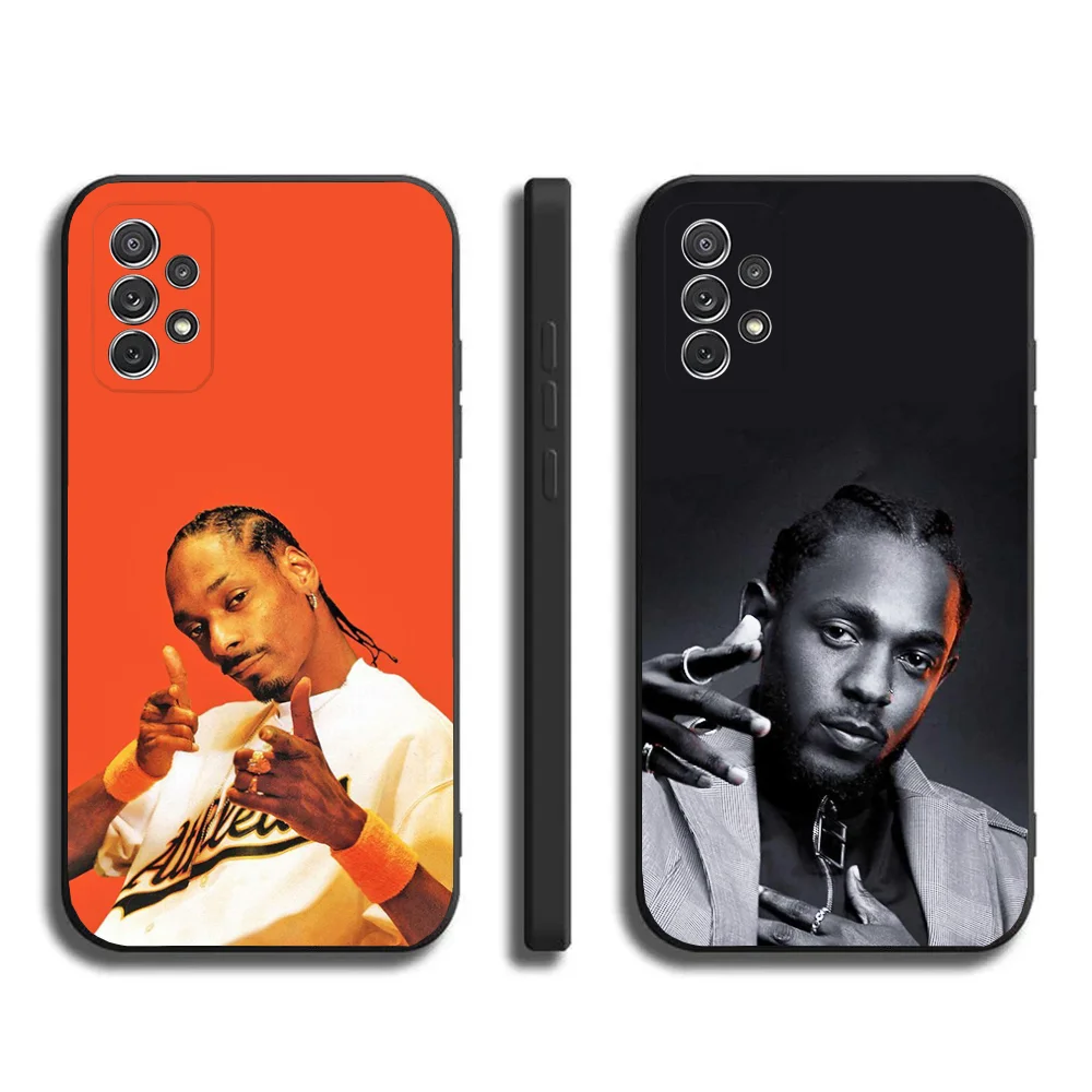 Rapper S-Snoop D-Dogg Phone Case Phone Case for Samsung Galaxy A13,A21s,A22,A31,A32,A52,A53,A71,A80,A91, Soft Black Cover