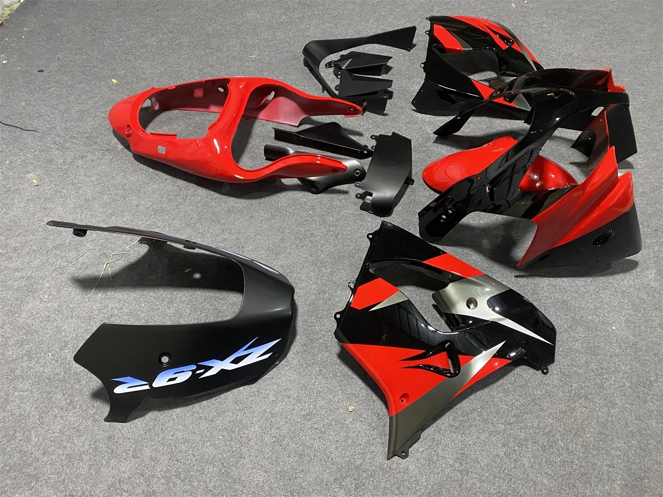 For ZX9R ZX 9R ZX-9R 2000 2001 2002 2003 Motorcycle Kit ABS Plastic Fairing Injection Body Full Bodykits Accessories